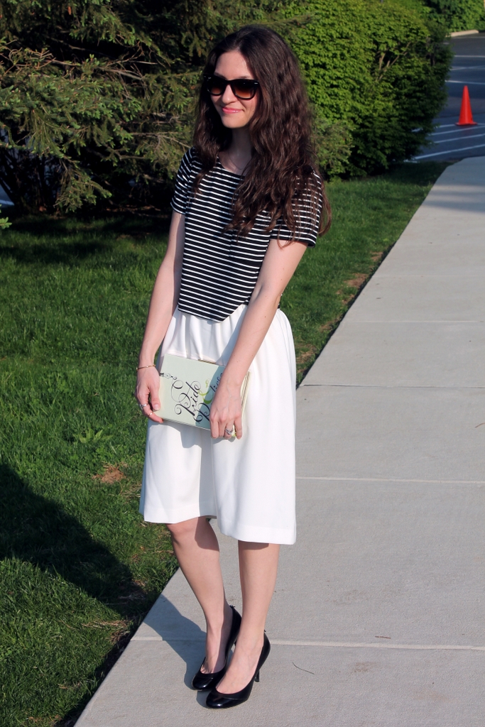 Crop Top & Midi Skirt