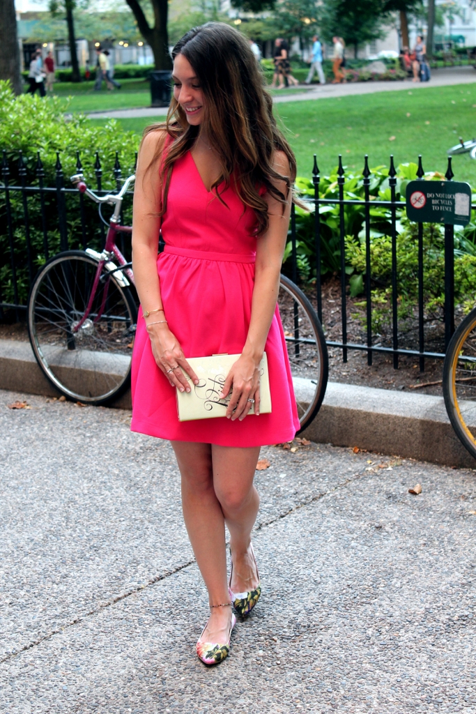 Kate Spade Bow Back Dress in Blue